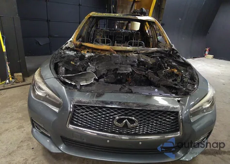 2015 Infiniti Q50 Premium from USA, damaged, VIN JN1BV7AR5FM397628